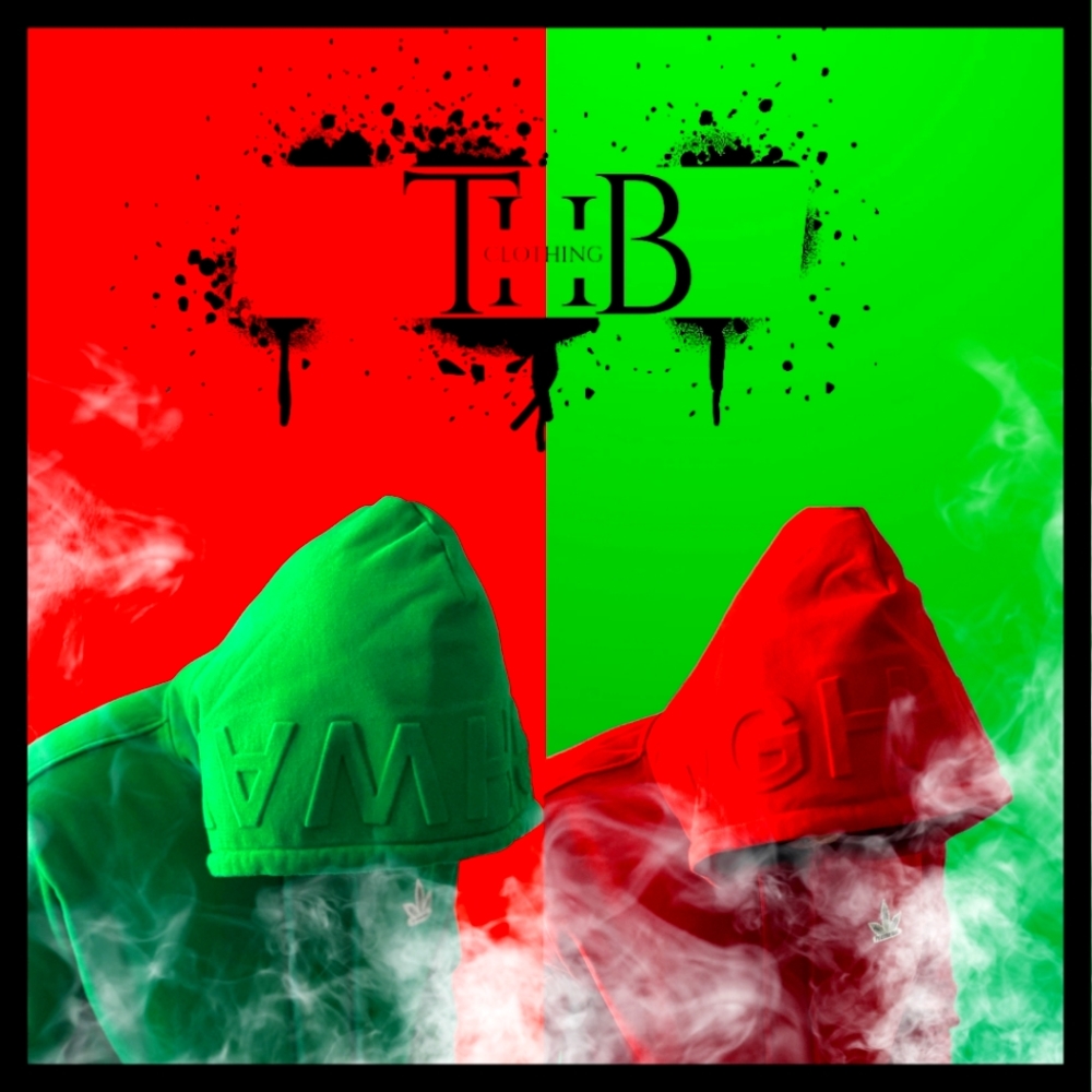 Red THB hoodies